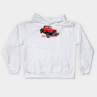 1949 Dodge Power Wagon 1 Ton Pickup Truck Kids Hoodie